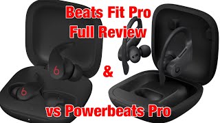 Beats Fit Pro Review  and vs Powerbeats Pro Smaller Clearer Better  Mostly For CrossFit amp Life [upl. by Annoyek]