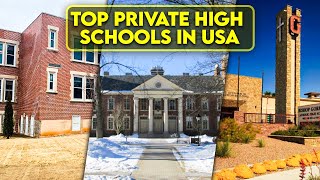 20 Best Private High Schools in USA [upl. by Osicnarf]