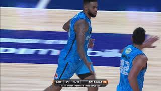 Shawn Long with 28 Points vs Adelaide 36ers [upl. by Eisdnyl]