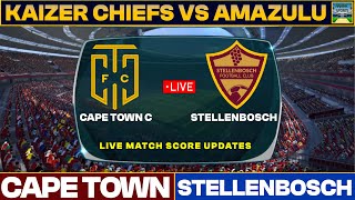 Cape Town City Vs Stellenbosch Live Match Today  CTC Vs STE Live Football Match 2024 [upl. by Jeaz]