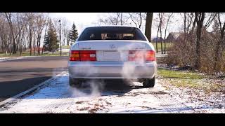 1998 Lexus LS400 Straight Piped [upl. by Grissel111]