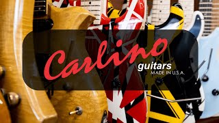 Carlino Guitars  Custom Guitars and Guitar Straps [upl. by Llemij]