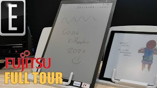 133quot Fujitsu Quaderno Gen 3 COLOR EINK  Full Review Tour [upl. by Enineg]