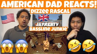 Dizzee Rascal  Bassline Junkie Explicit Official Video AMERICAN DAD REACTS 🇺🇸 [upl. by Nytsua935]