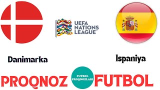 Danimarka  İspaniya  PROQNOZ FUTBOL  UEFA MİLLƏTLƏR LİQASI  5Cİ TUR futbolproqnozlari [upl. by Tshombe597]