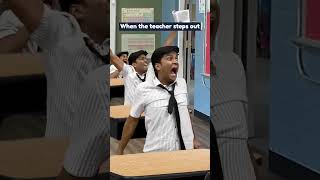 Teacher vs classroom funny schoolers comedy school surajroxfunnyvibeo viralvideo memes [upl. by Micheline961]