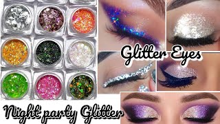 BEST GLITTER EYESHADOW ✨😍  FOREVER 52   demo  review  glitter [upl. by Nnylyt664]