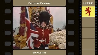 Spalding Flower Parade 1977  The Queens Silver Jubilee [upl. by Auqenahc]