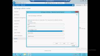 Solicitar e instalar certificado en Exchange Español [upl. by Ahsieni]