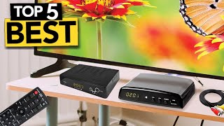 TOP 5 Best ATSC Digital Converter Box with TV Tuner  2024 Buyers Guide [upl. by Bray]