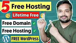 FREE DOMAIN And FREE HOSTING Website in 2023  Free WordPress Hosting  free website domain Hosting [upl. by Venetis]