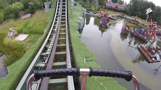 De Grote Golf  Zamperla DiskO Coaster  Plopsaland De Panne [upl. by Enelrats]