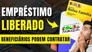 Empréstimo liberado para bolsa família  Veja como conseguir este crédito [upl. by Marou]