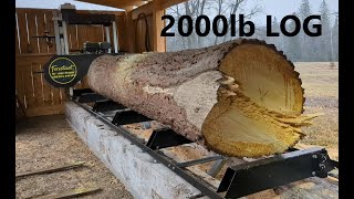 550 Worth of Lumber from One Log [upl. by Dahs]