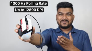 Wired Gaming Mouse With 1000 Hz Polling Rate amp Up to 12800 DPI  EvoFox Blaze Review [upl. by Kartis]