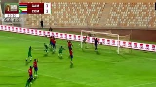 Myziane Maolida Goal Afcon Gambia vs Comoros 12 All Goals ResultsHighlights Afcon Qualifiers [upl. by Stephanie]