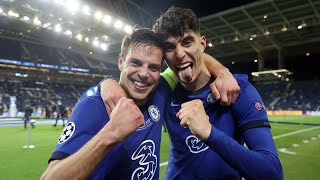 “I Don’t Give A F We Just Won The Champions Leaguequot Havertz amp Azpilicueta elated after final win [upl. by Aisul]