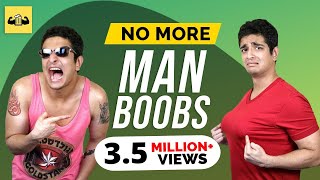 Say BYE To MAN BOOBS  How To Remove Chest Fat amp Puffy Nipples  Gynecomastia Explained  BeerBiceps [upl. by Chloette]