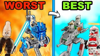 Ranking Every LEGO Star Wars Battle Pack [upl. by Sucramat]