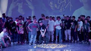 KRUMP WARS 5  OPEN KRUMP TOP 8  BABY KONKRETE vs BEAST [upl. by Annawoj520]