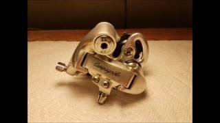 Vintage Bicycle Collection  How to Assemble 1990s Campagnolo Chorus 8sp PROTOTYPE Rear Derailleur [upl. by Tamara]