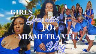 MIAMI TRAVEL VLOG GIRLS TRIP YACHT PARTY WAS A VIBE [upl. by Forras]