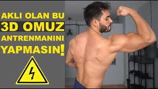 GENİŞ VE DOLU OMUZLAR İÇİN ANTRENMAN  Omuz Antrenmanı [upl. by Ydnor]