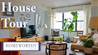 NYC APARTMENT TOUR  A Classically Cozy Apartment [upl. by Annayad]