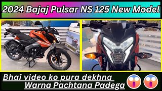 2024 Bajaj Pulsar NS 125 Digital Meter amp Led Headlight Model Detailed Review Price and Features [upl. by Enninaej]