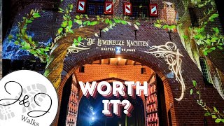 Review Lumineuze Nachten 2024 bij Kasteel de Haar [upl. by Udale]