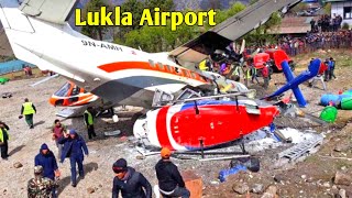 Most Dangerous Airport In The World  Lukla Airport Landing amp Takeoff  TenzingHillary Airport [upl. by Reg]