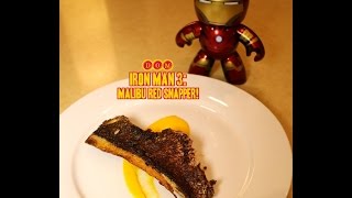 Malibu Red Snapper Recipe inspired by Iron Man 3 [upl. by Audre136]