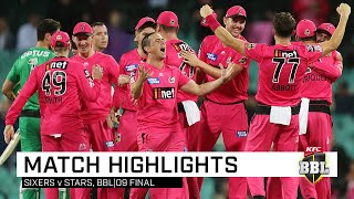 CHAMPIONS Sixers down Stars to win second BBL title  KFC BBL09 [upl. by Danielle988]