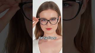 Best glasses for your eye shape👓 glassesframes aesthetic fyp subscribe ytshots [upl. by Assenad]