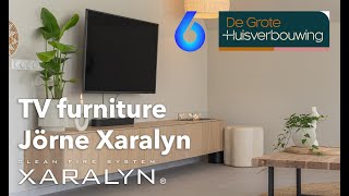 Xaralyn TV furniture with fireplace  house renovation [upl. by Socha]