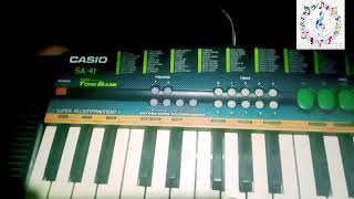 sathiya Song Movie Singham play in casio sa 41 [upl. by Frissell]