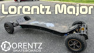 LORENTZ MAJOR electric skateboard review [upl. by Mainis]