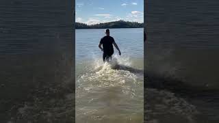 Häviäjä lunastamaan palkinto🥳🎂🤣 shorts vesi 🏊💧 [upl. by Yelyak683]