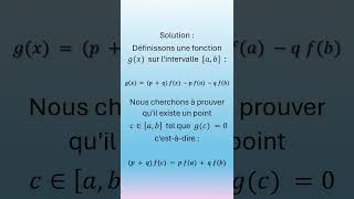 Démonstration Mathématique Exercice 75  Trouver un Point Spécifique sur un Intervalle TVI [upl. by Nofets662]