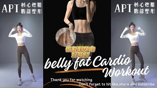 Belly fat Loss Cardio Workout [upl. by Ydnak669]