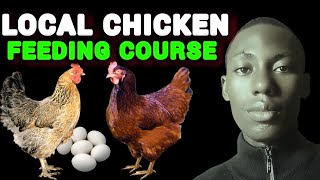 Local Chicken Feeding Course For Chicken Farmers [upl. by Saticilef]