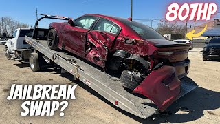 I Bought a Totaled Jailbreak Dodge Charger By Accident NEW BUILD [upl. by Hoes]