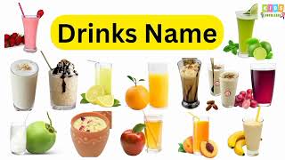 Drinks VocabularyAll Types of Drinks nameDrinks name in English [upl. by Titus]