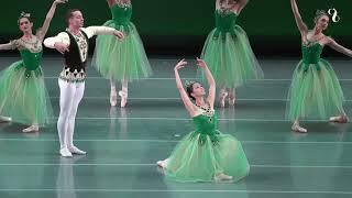 Emeralds with Joshua Stayton and Sirui Liu JEWELS by George Balanchine  Cincinnati Ballet [upl. by Nauqat]