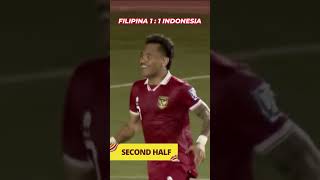 HIGHLIGHT INDONESIA VS FILIPINA  KUALIFIKASI PIALA DUNIA 2026 [upl. by Donella259]