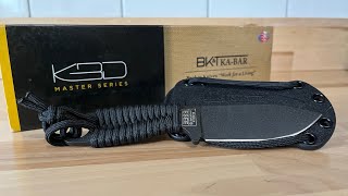 Short Kabar Eskabar budget fixed blade knife review [upl. by Lipson702]