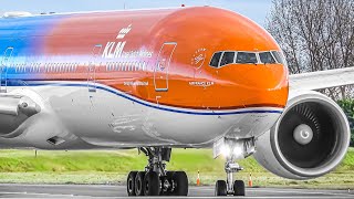 200 CLOSE UP TAKEOFFS and LANDINGS in 2 HOURS  Amsterdam Airport Schiphol Plane Spotting AMSEHAM [upl. by Intosh329]