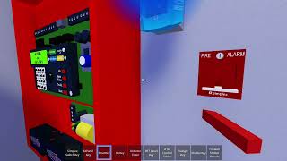 testing fire alarm roblox [upl. by Akihc]