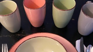 Vancasso Dinnerware Review [upl. by Narot]