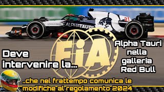 F1 UFFICIALIZZATE NUOVE MODIFICHE AL REGOLAMENTO 24 MA LA QUESTIONE REDBULL AT E PIU DELICATA [upl. by Delilah920]